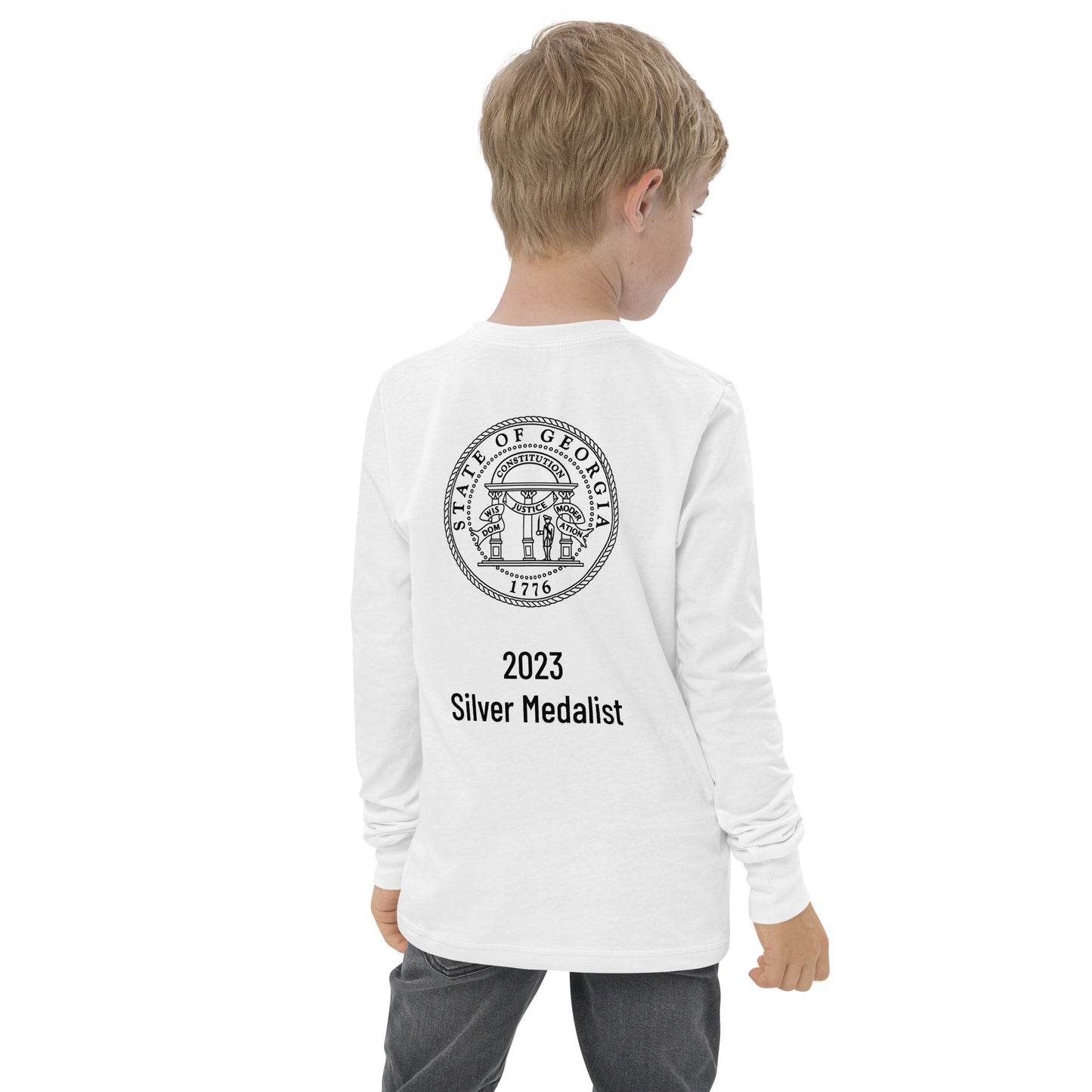 2023 Youth Silver Medalist Georgia Games Champion Shirt - Light