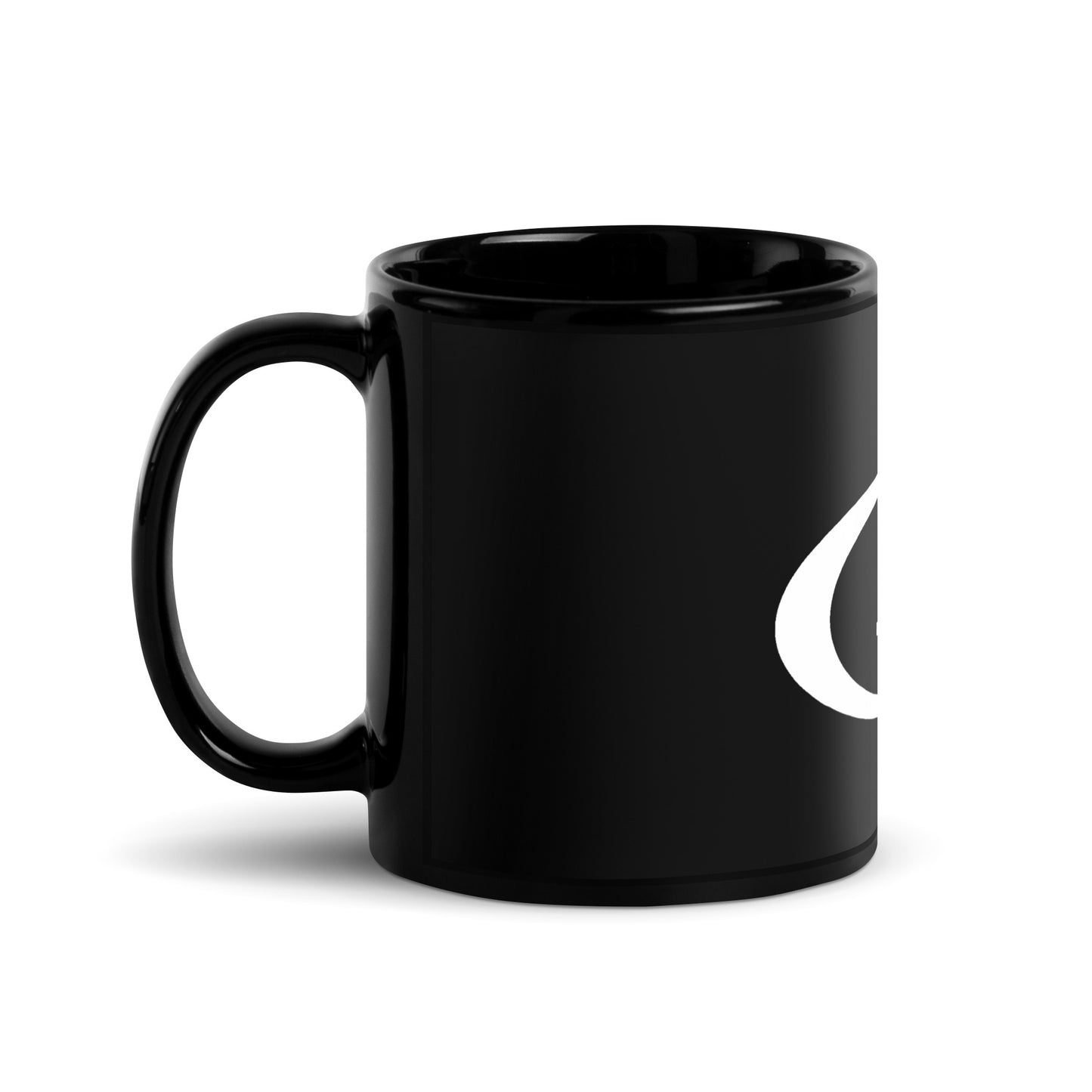 Black Glossy Mug