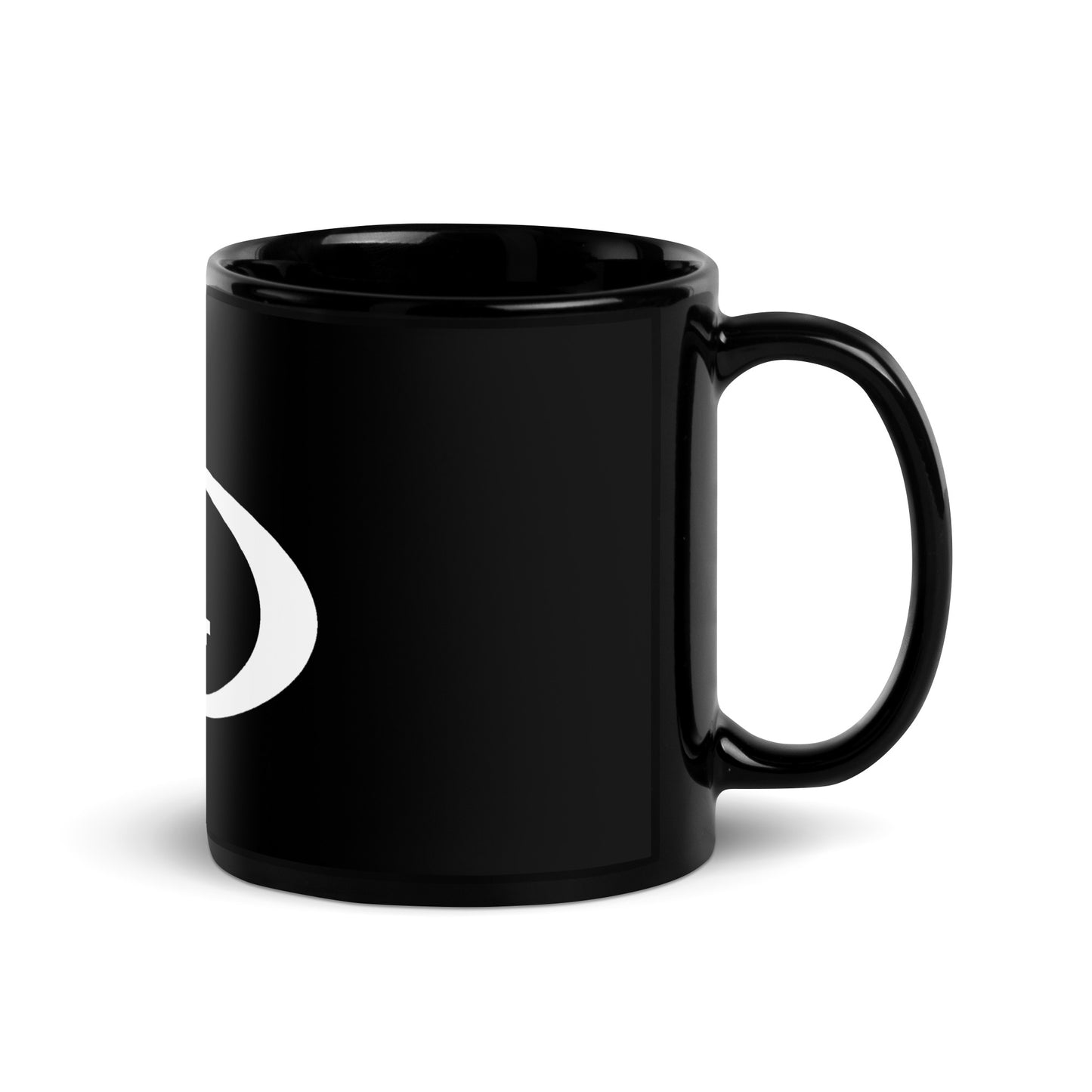 Black Glossy Mug