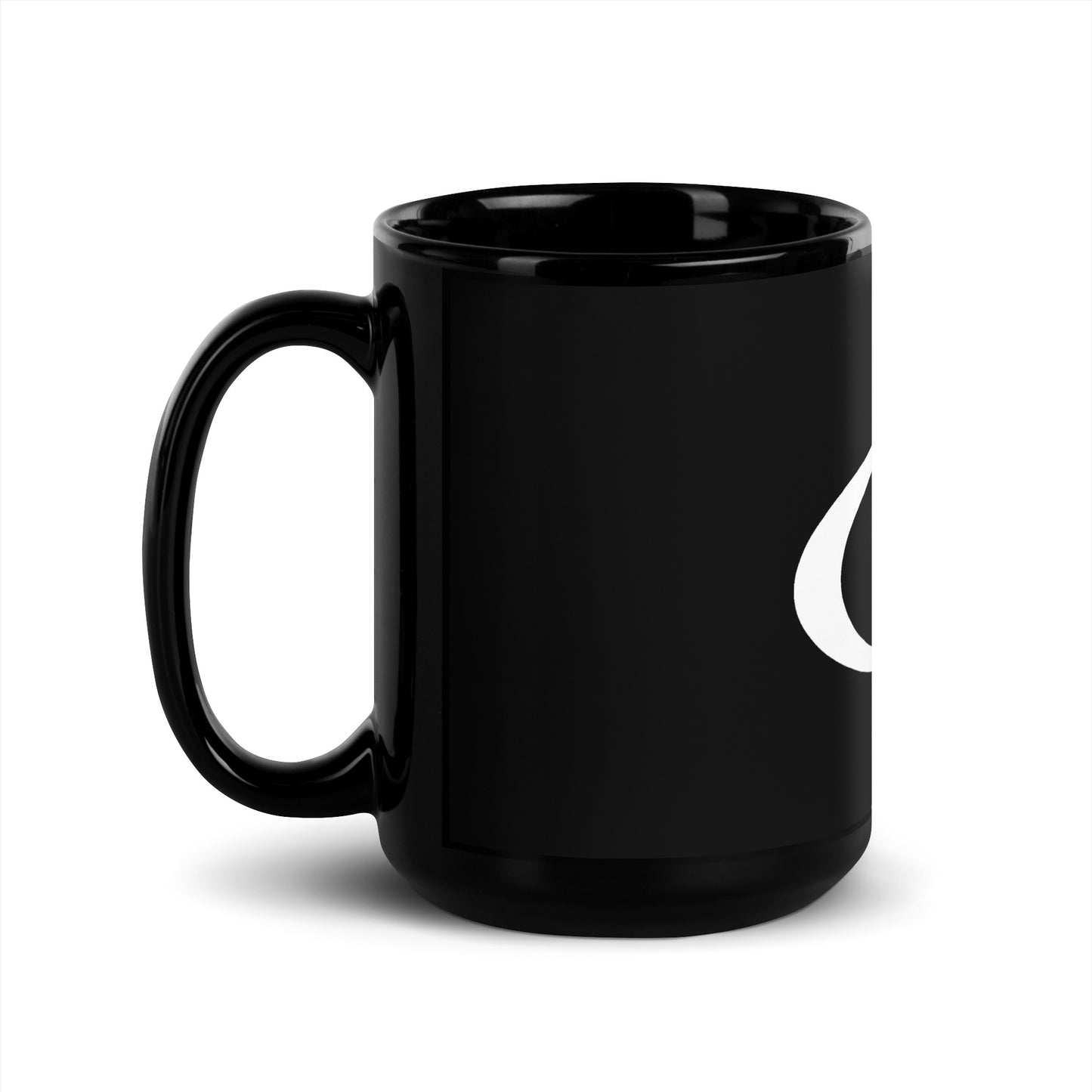 Black Glossy Mug