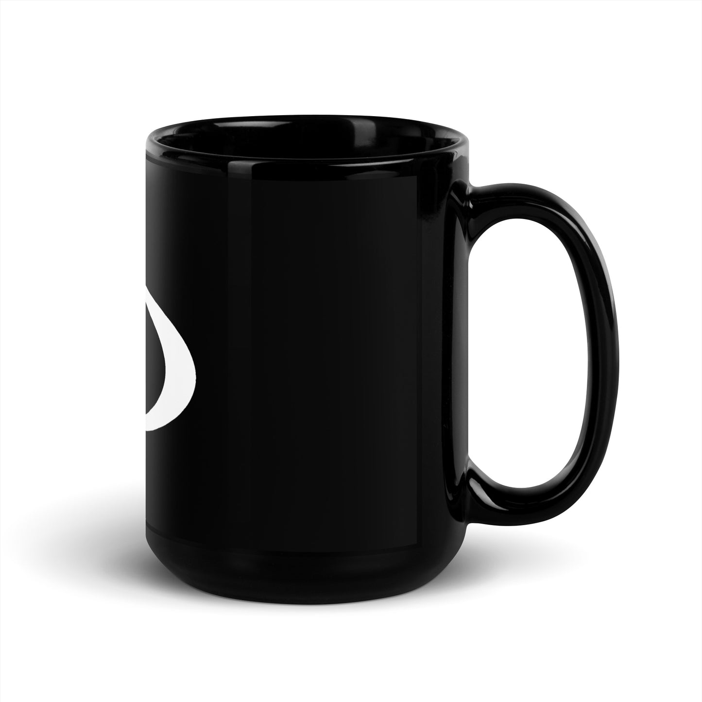 Black Glossy Mug