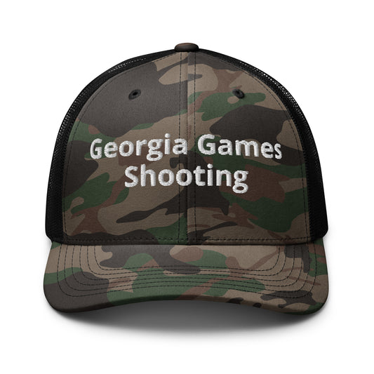 Camouflage trucker hat - Shooting