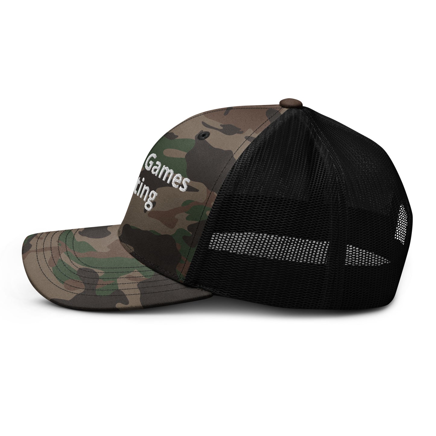 Camouflage trucker hat - Shooting