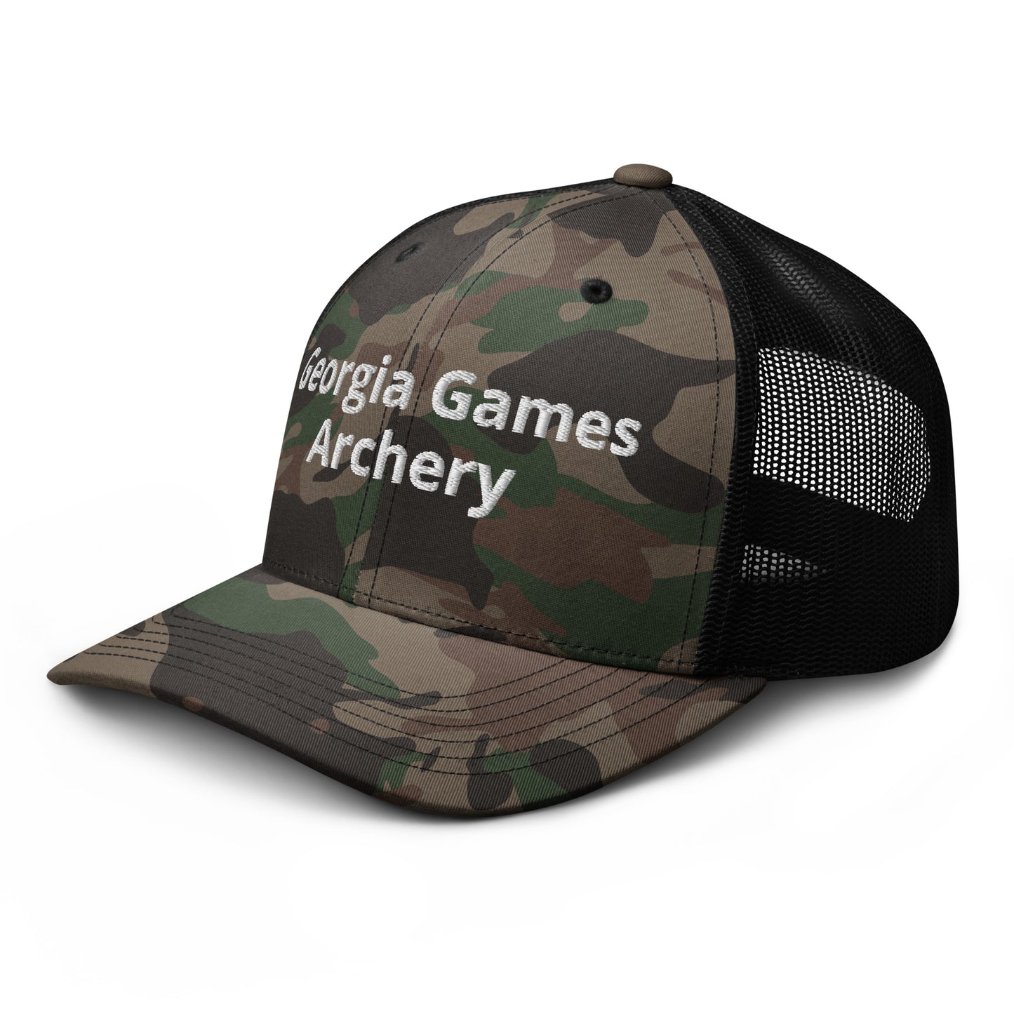 Camouflage trucker hat - Archery