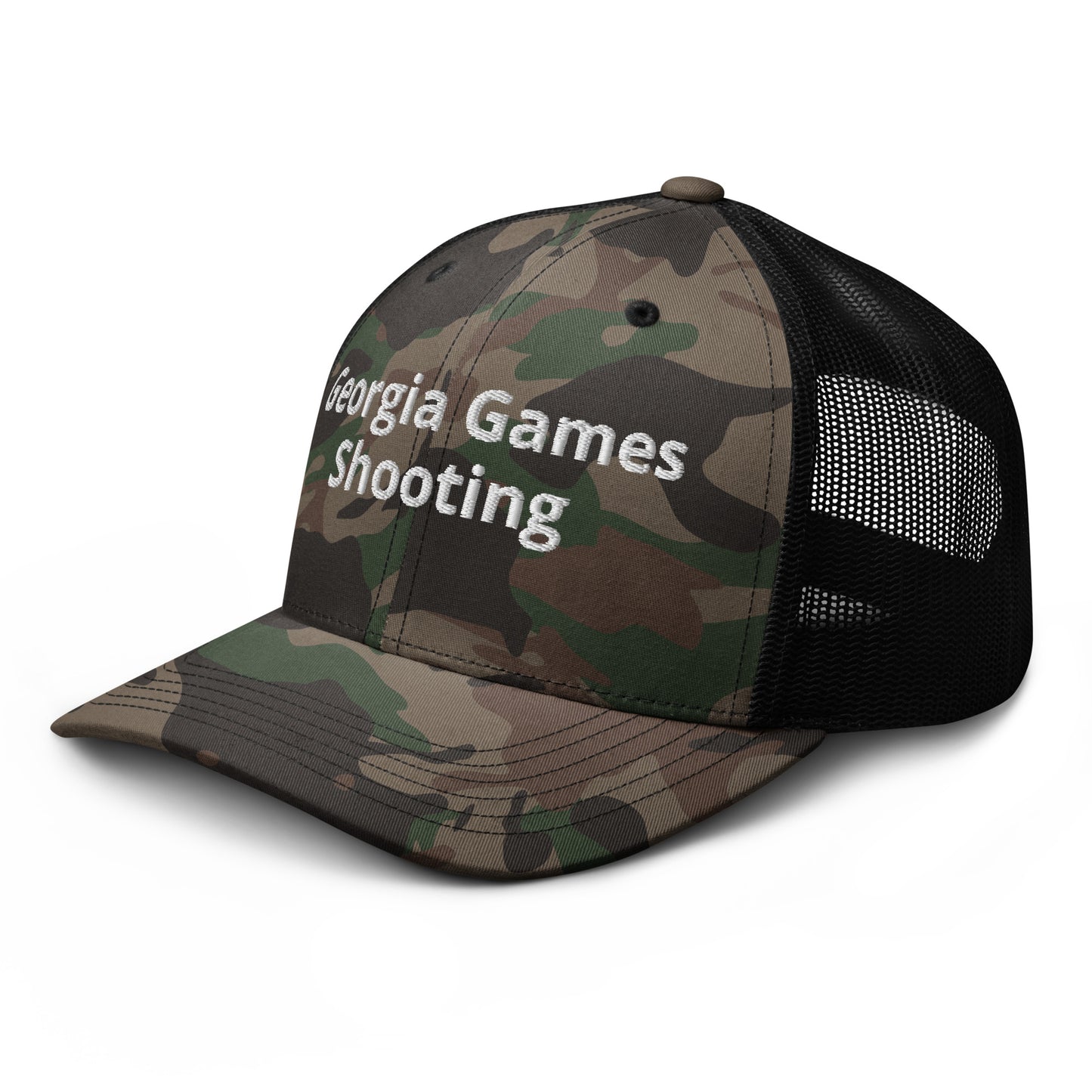 Camouflage trucker hat - Shooting