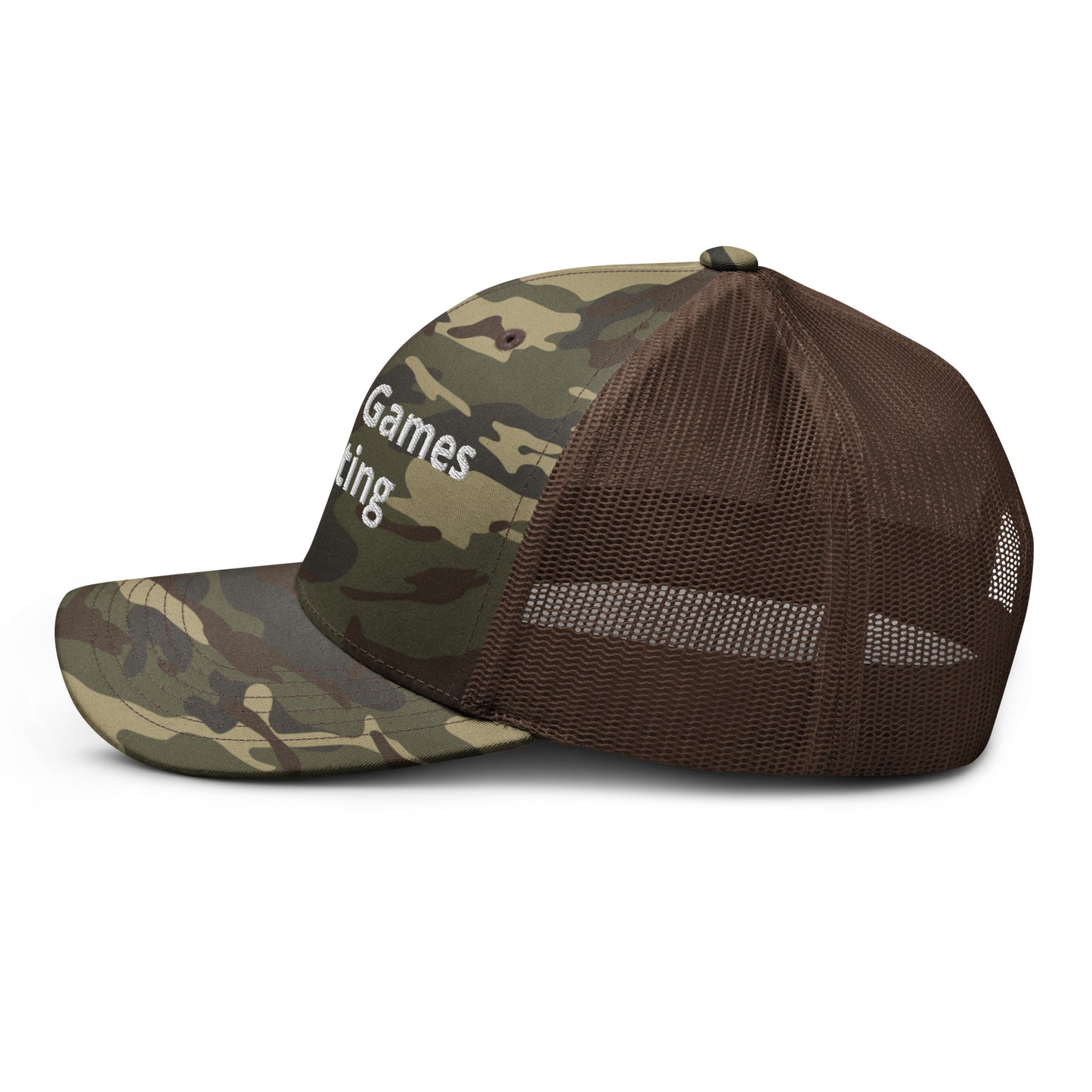 Camouflage trucker hat - Shooting