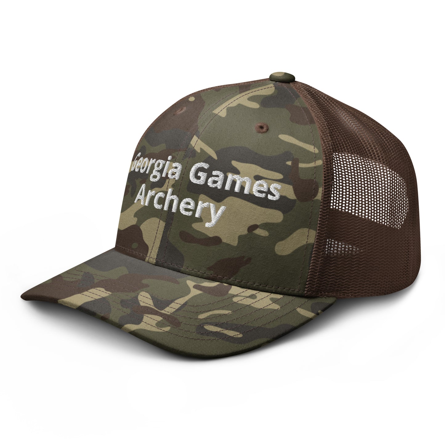Camouflage trucker hat - Archery