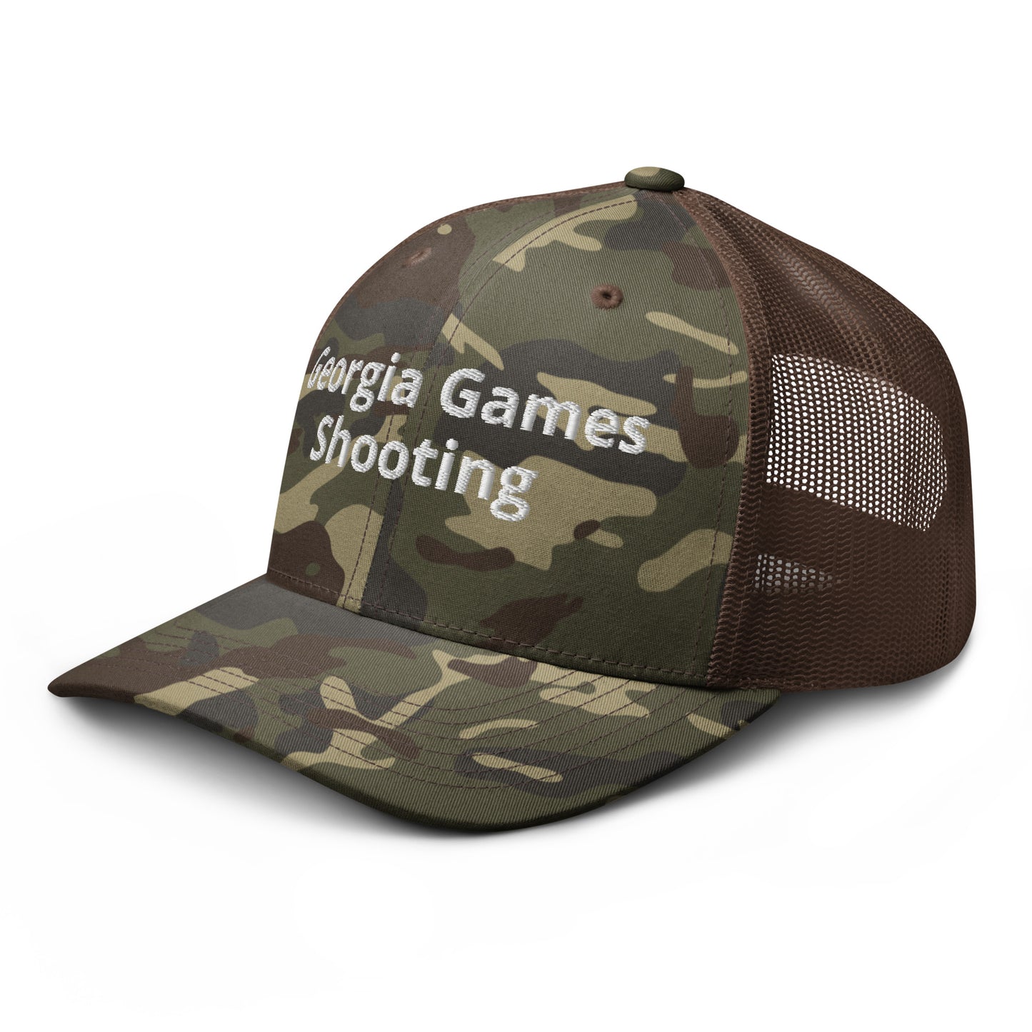 Camouflage trucker hat - Shooting