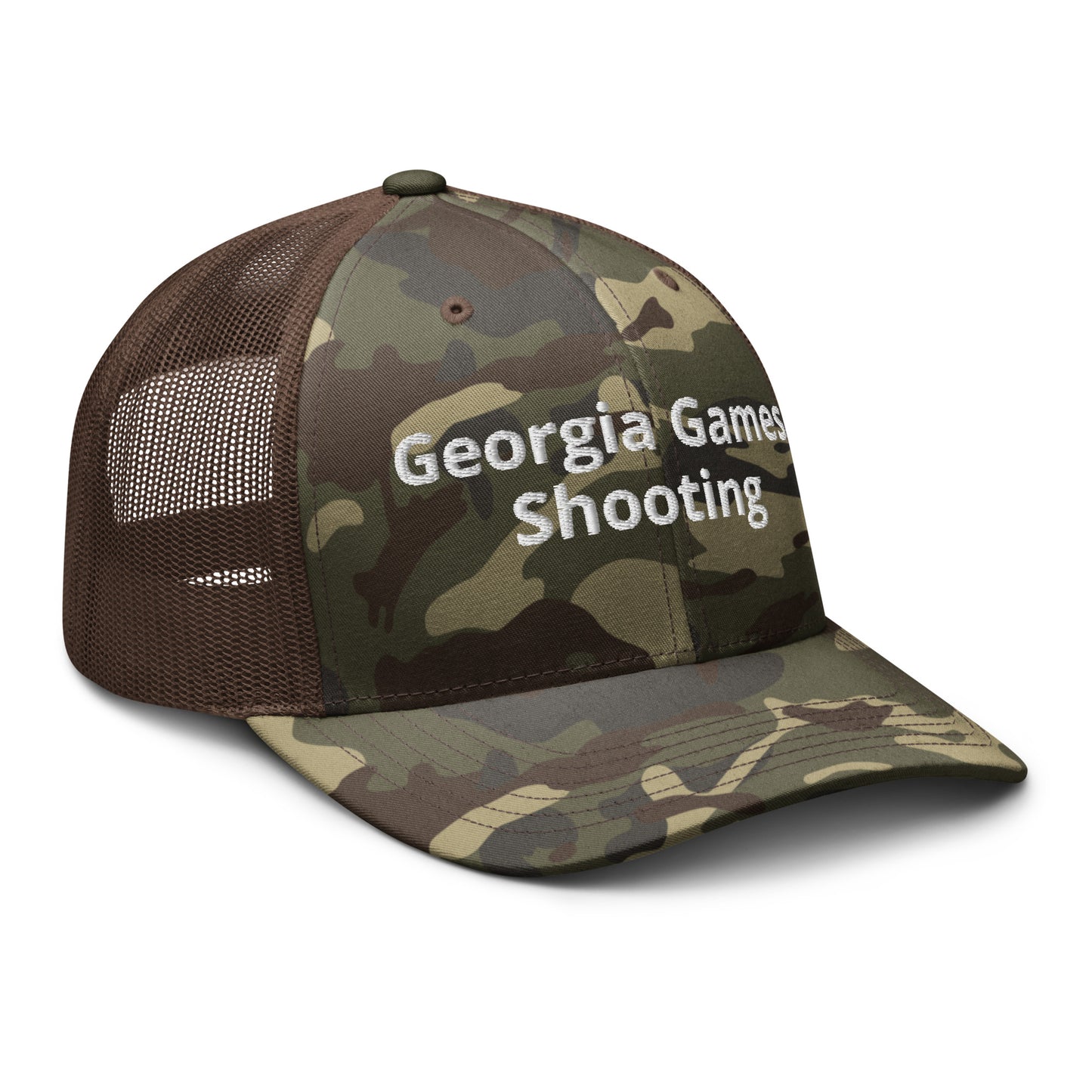 Camouflage trucker hat - Shooting