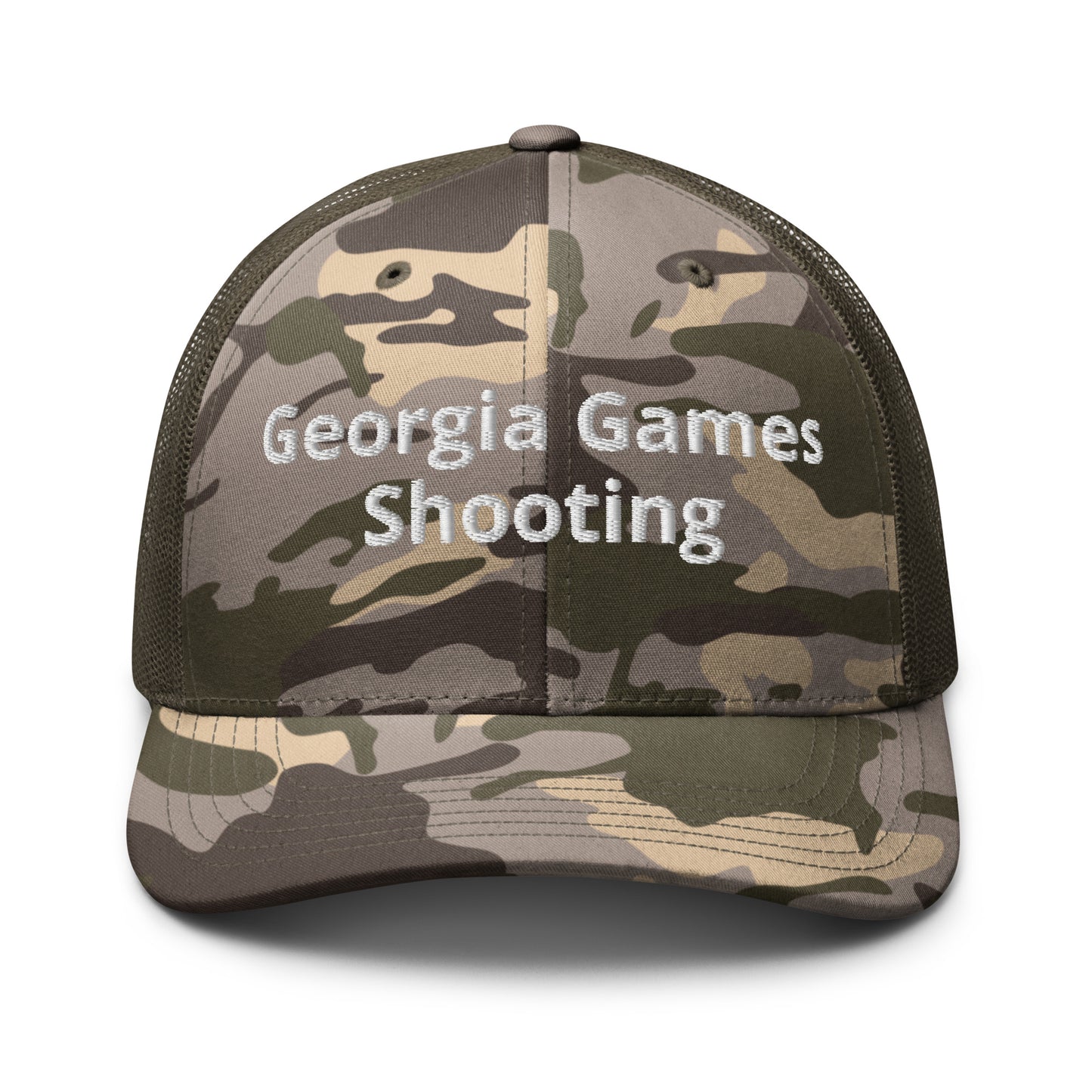 Camouflage trucker hat - Shooting