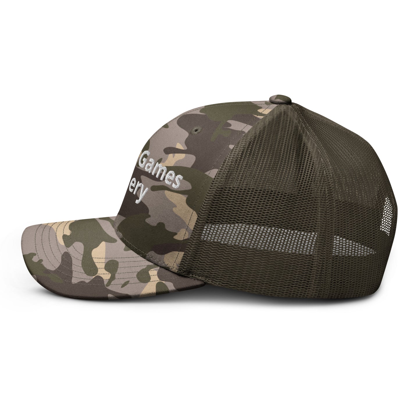 Camouflage trucker hat - Archery