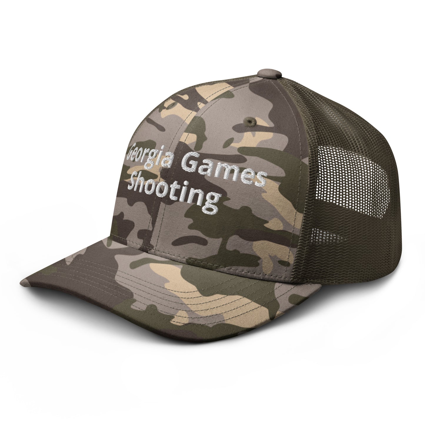 Camouflage trucker hat - Shooting