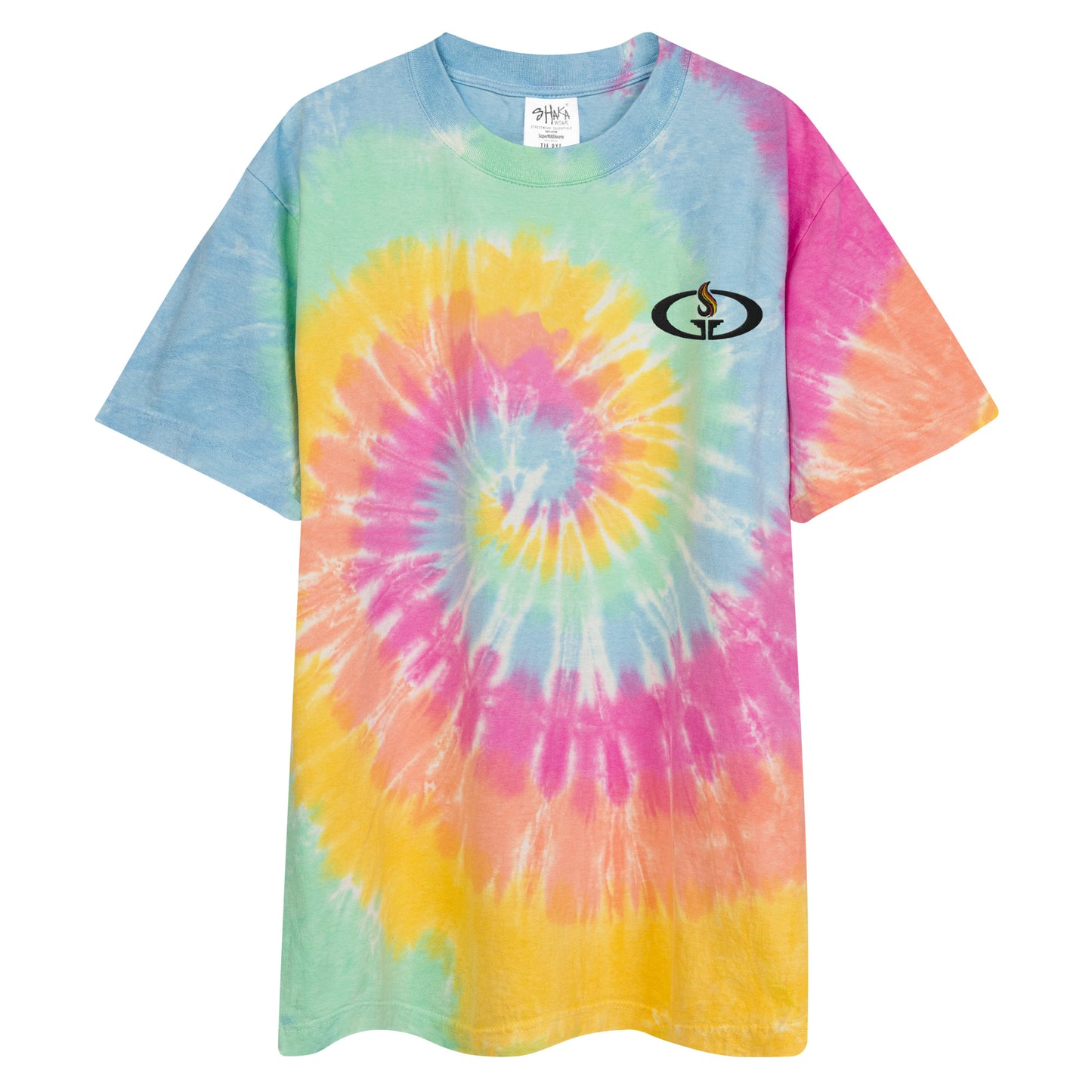 Oversized tie-dye t-shirt