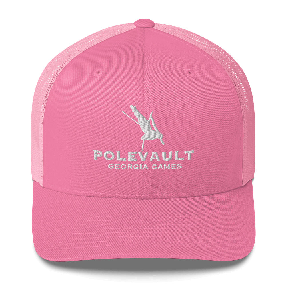 Pole Valuting Trucker Cap