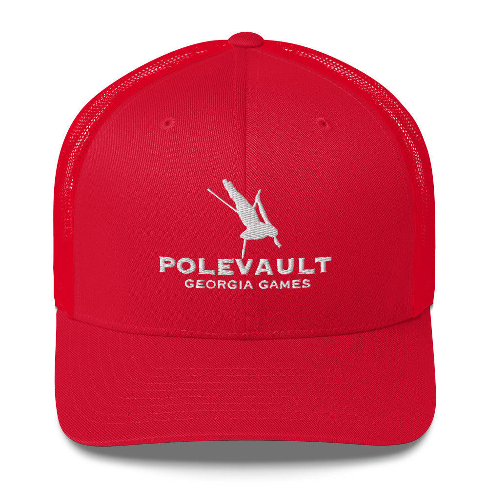 Pole Valuting Trucker Cap