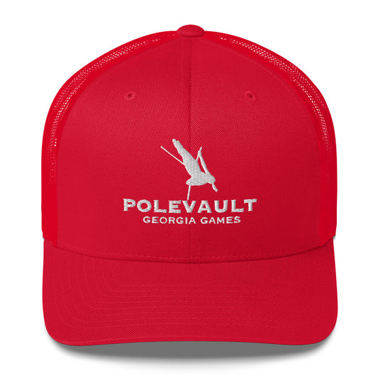Pole Valuting Trucker Cap