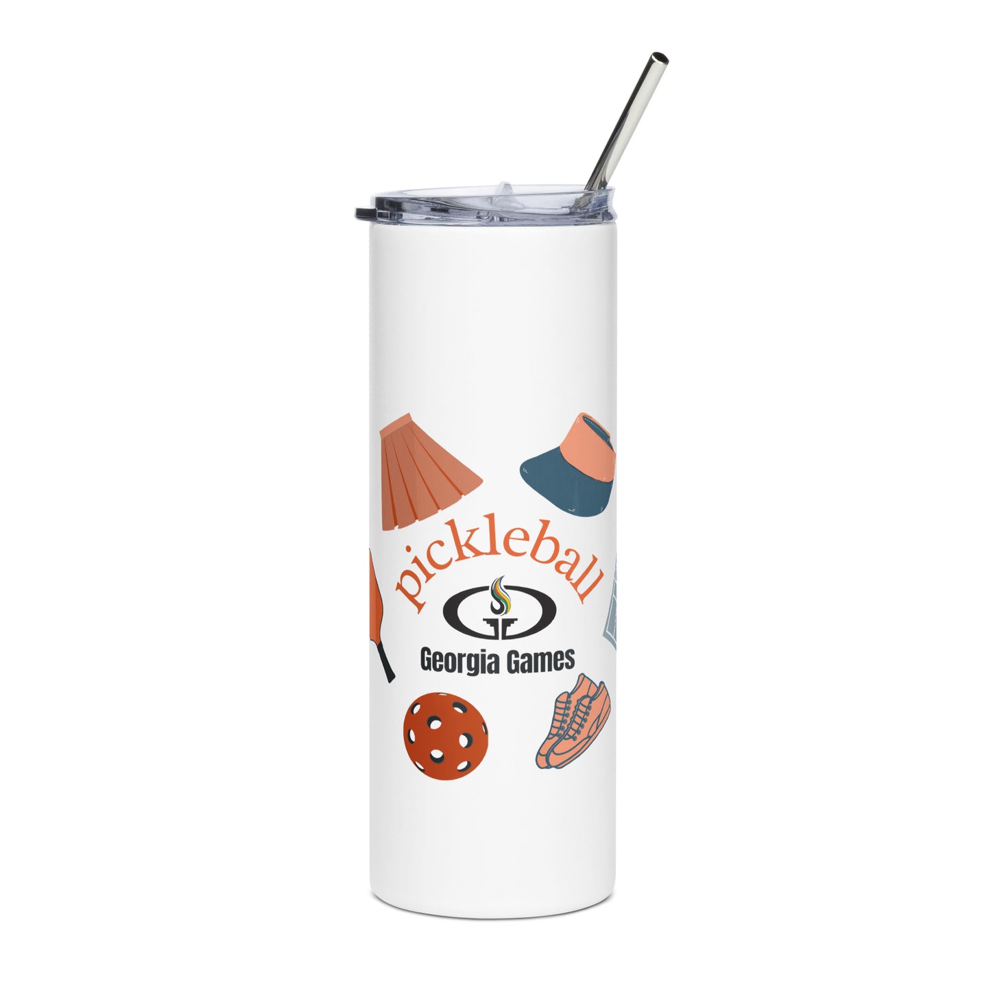Pickleball Stainless steel tumbler