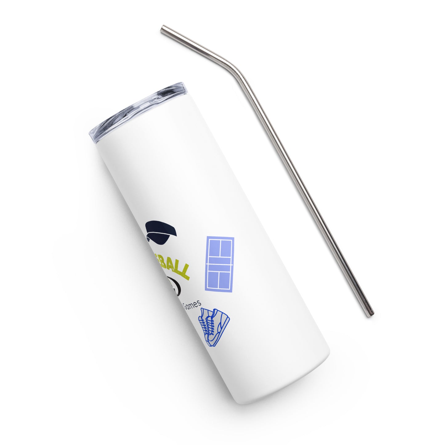 Men's Pickleball Stainless steel tumbler