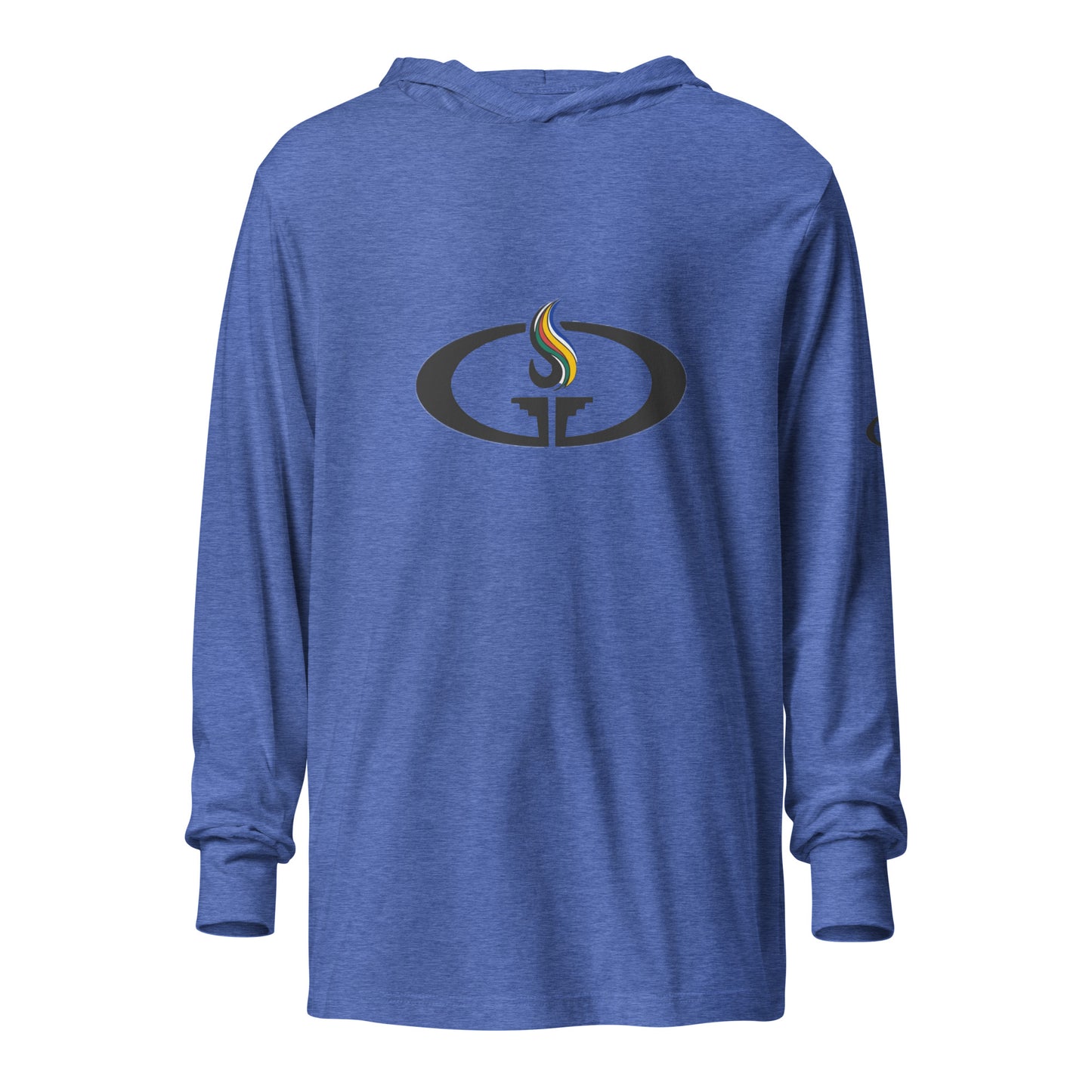 Hooded long-sleeve tee