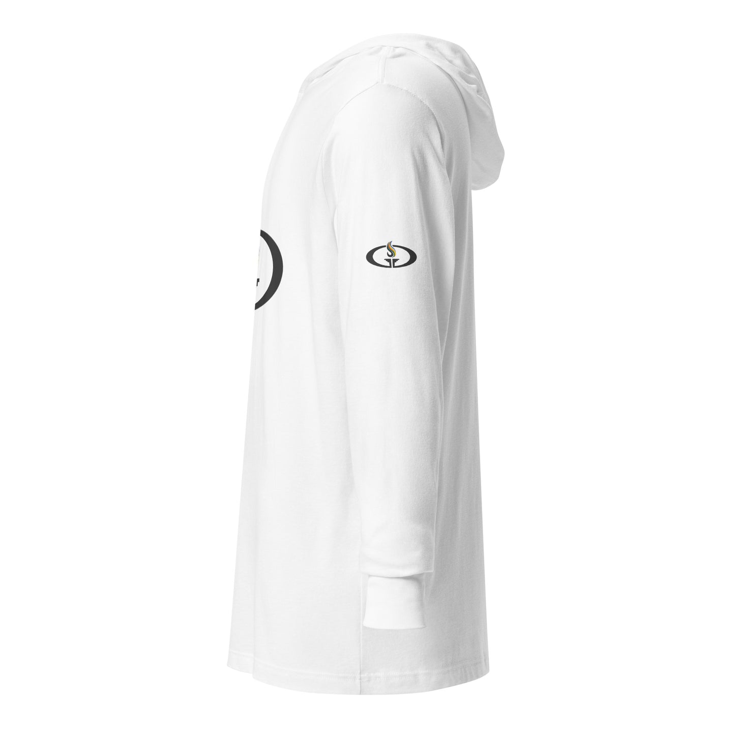 Hooded long-sleeve tee