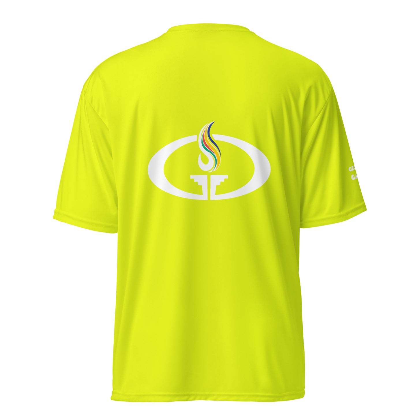 Unisex performance crew neck t-shirt