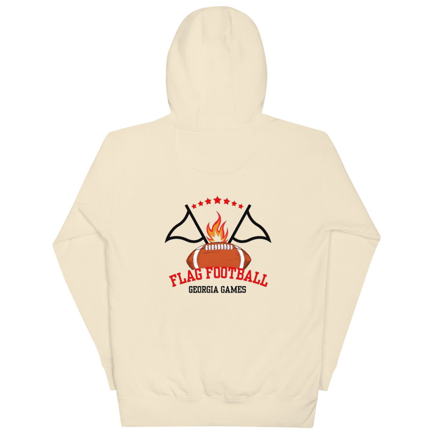 Flag Football Unisex Hoodie