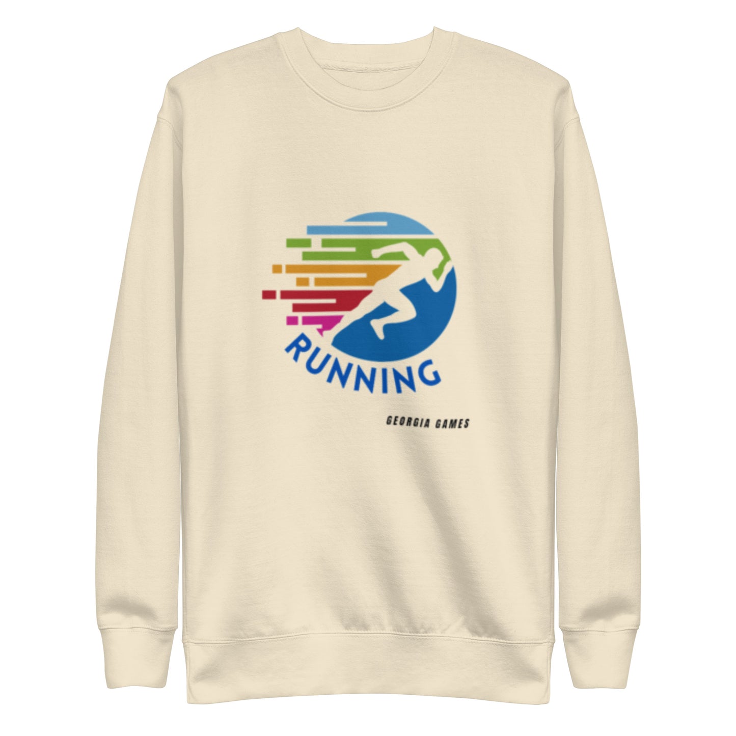 Running Unisex Premium Sweatshirt