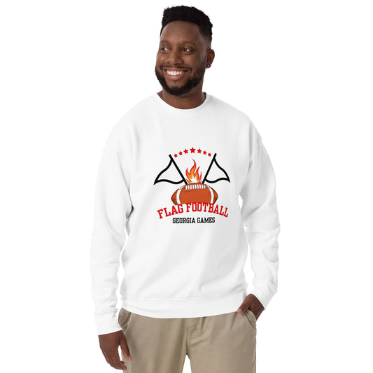 Flag Football Unisex Premium Sweatshirt