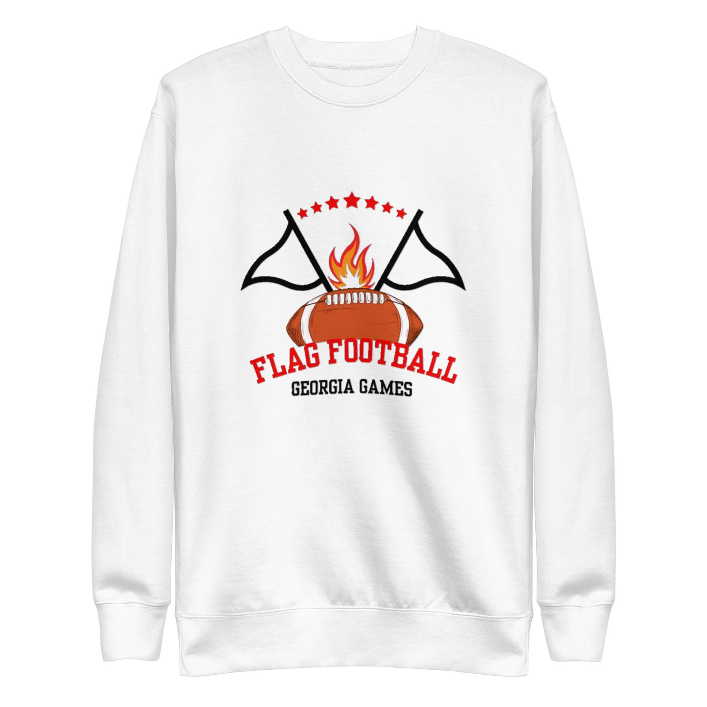 Flag Football Unisex Premium Sweatshirt