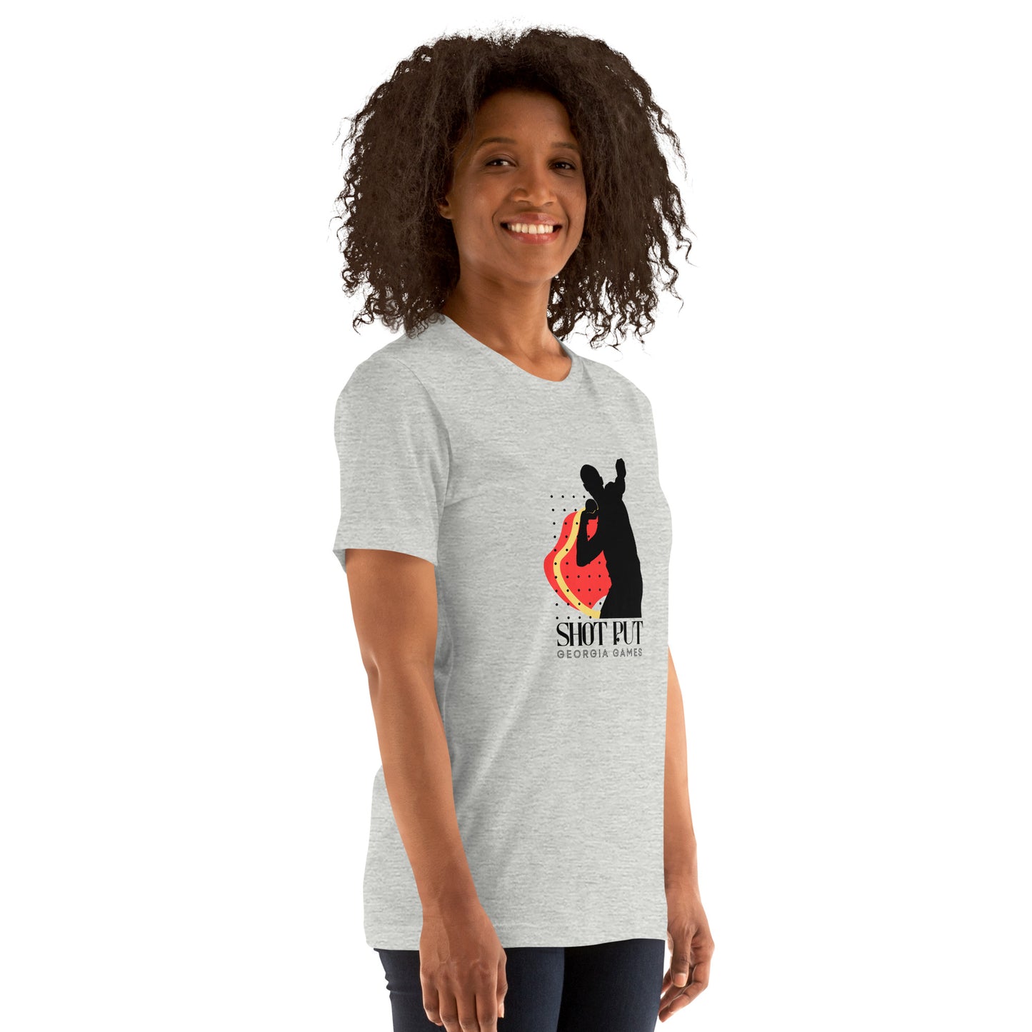 Unisex Shot Put t-shirt