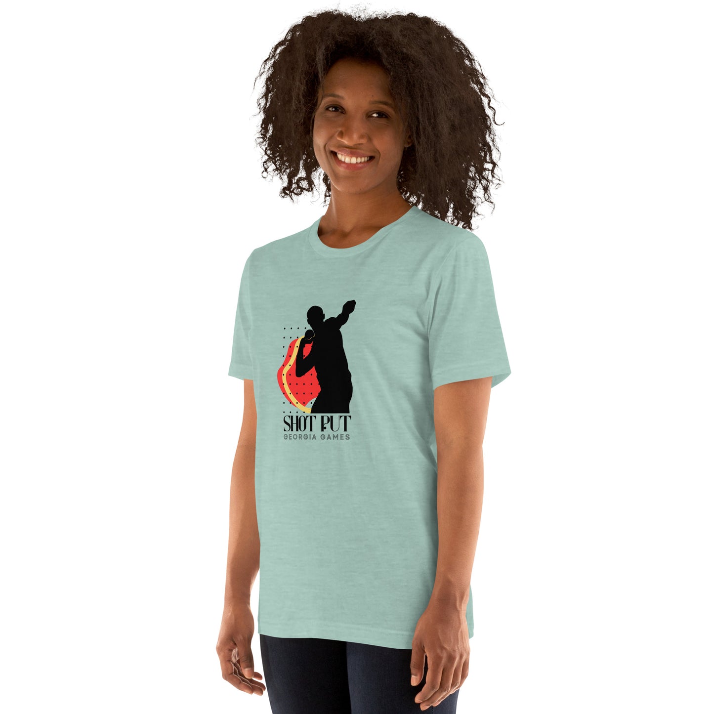 Unisex Shot Put t-shirt