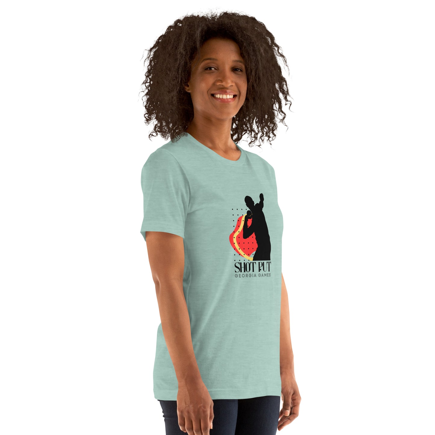 Unisex Shot Put t-shirt