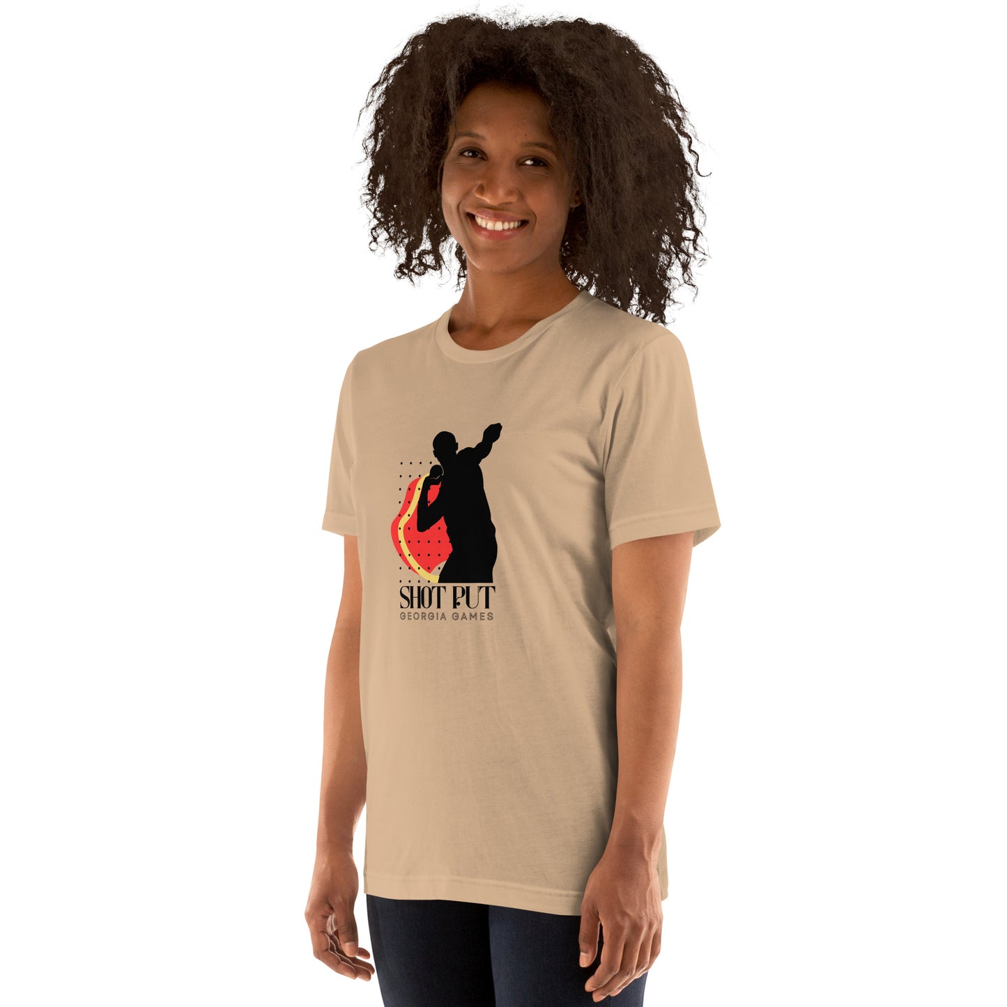 Unisex Shot Put t-shirt