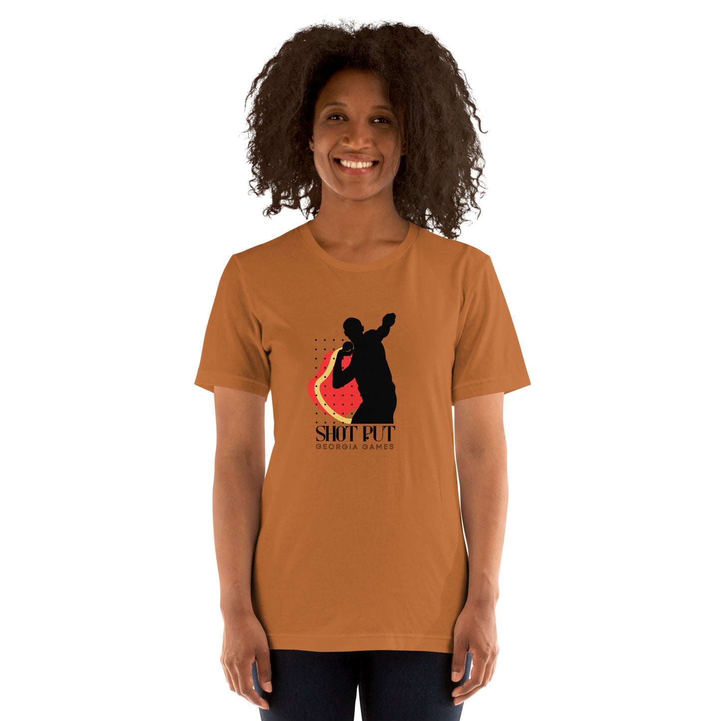 Unisex Shot Put t-shirt