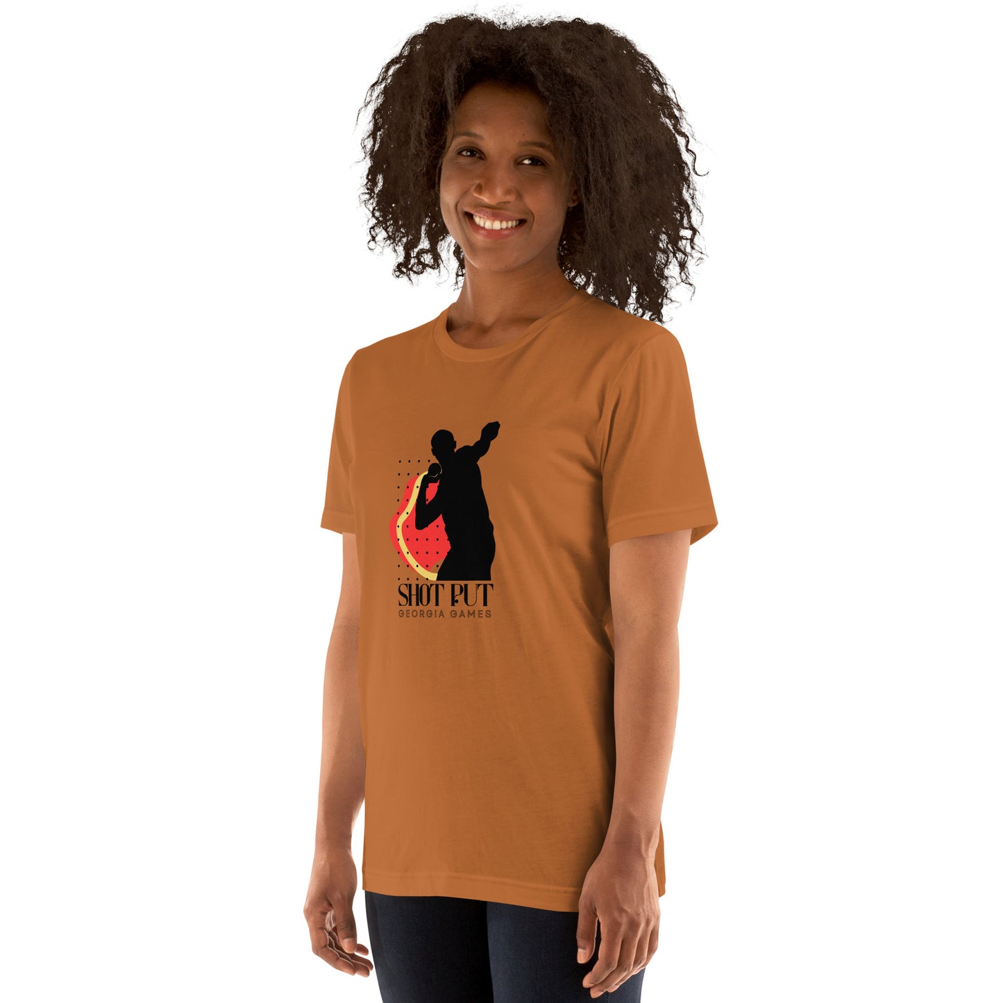 Unisex Shot Put t-shirt