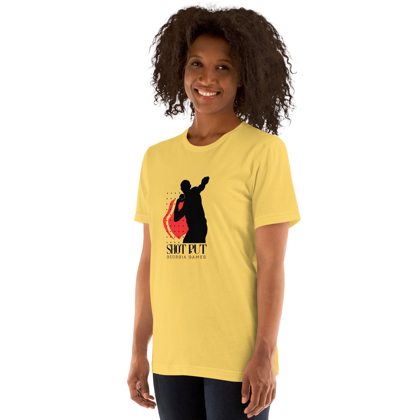 Unisex Shot Put t-shirt
