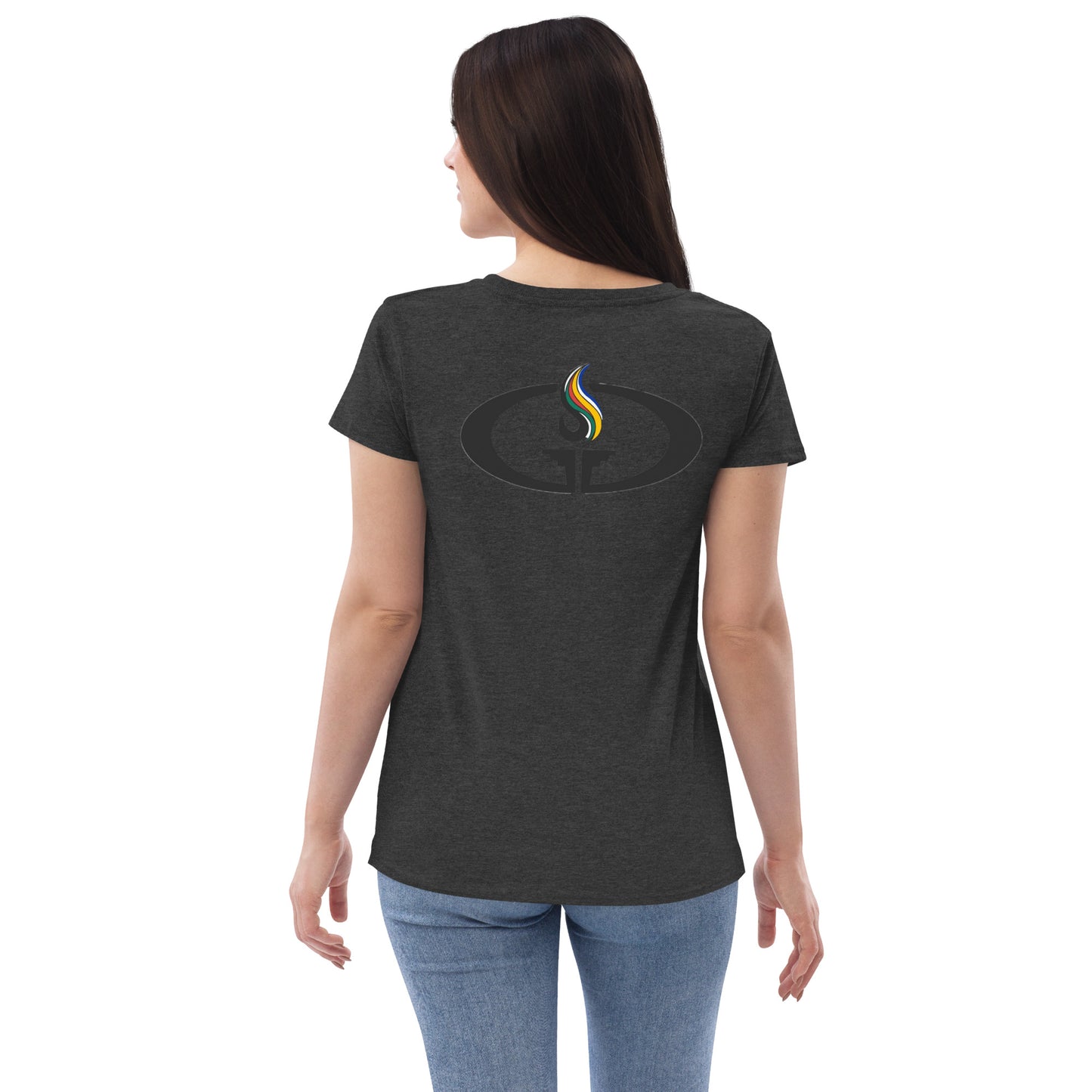 Women’s recycled v-neck t-shirt