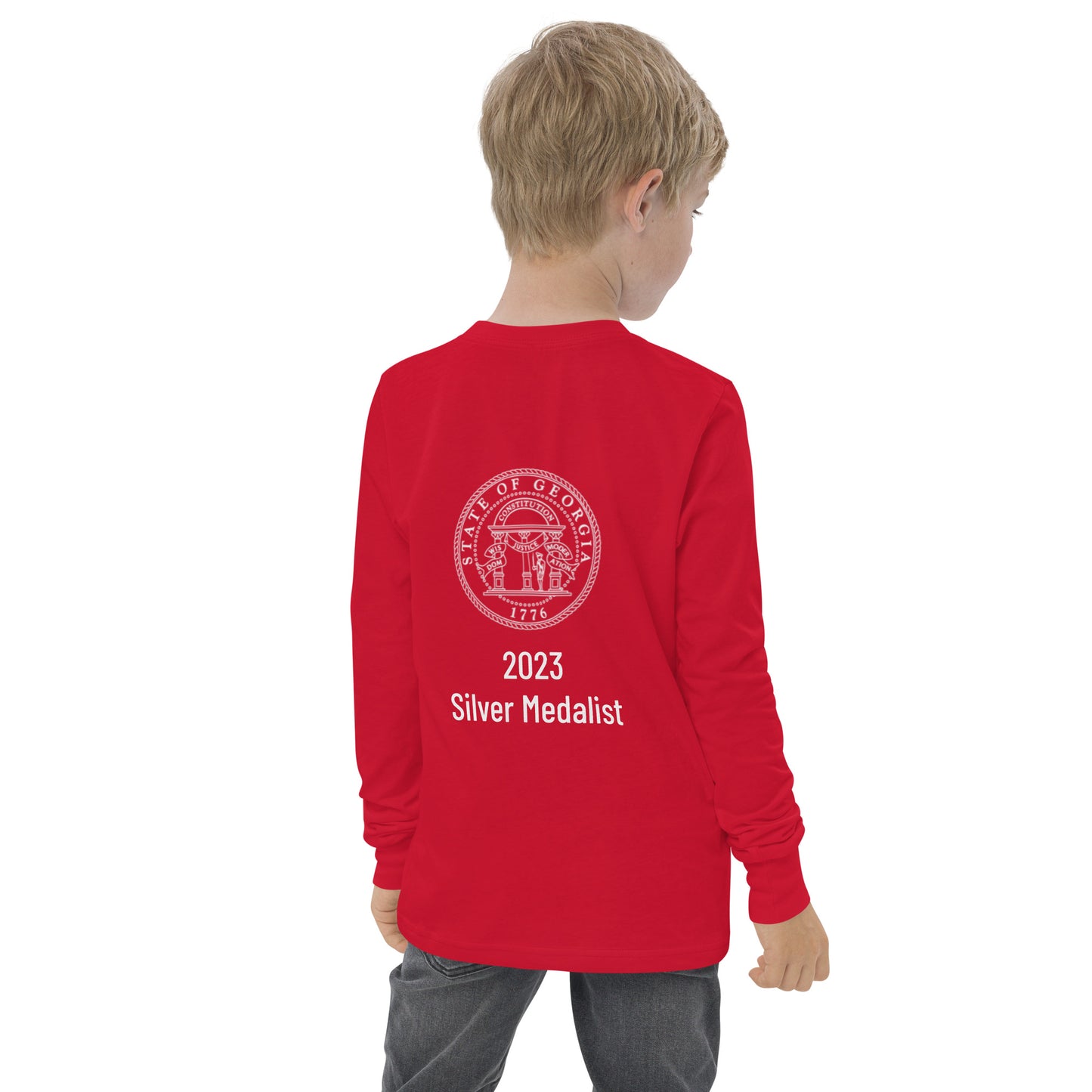 2023 Youth Silver Medalist Georgia Games Champion Shirt - Dark