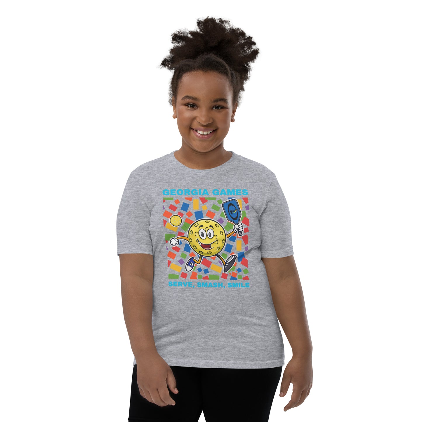 Serve, Smash, Smile Youth T-Shirt