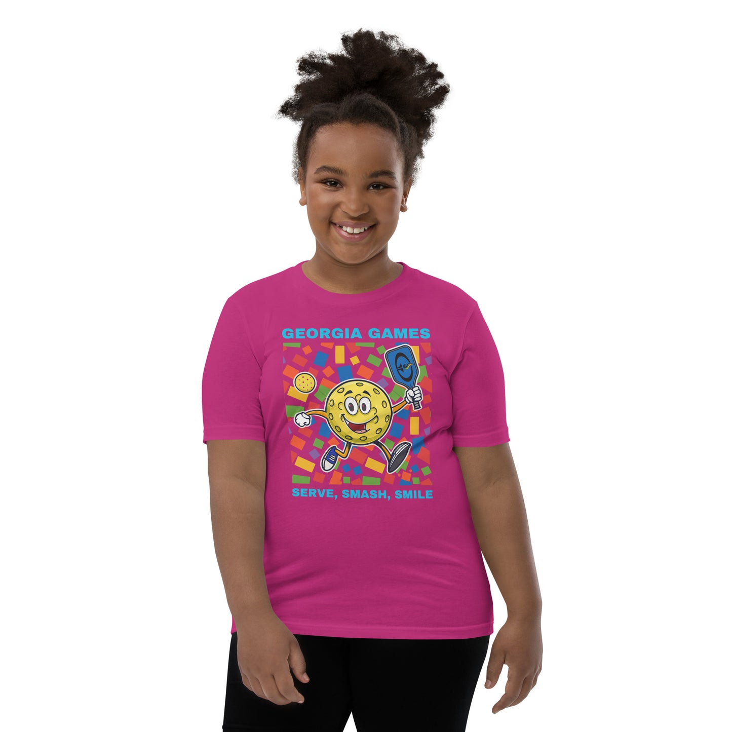 Serve, Smash, Smile Youth T-Shirt