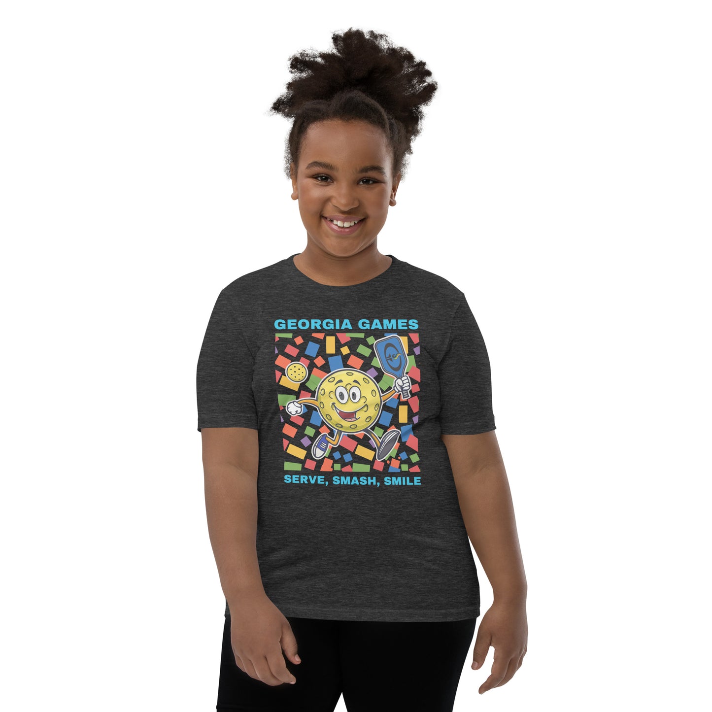 Serve, Smash, Smile Youth T-Shirt