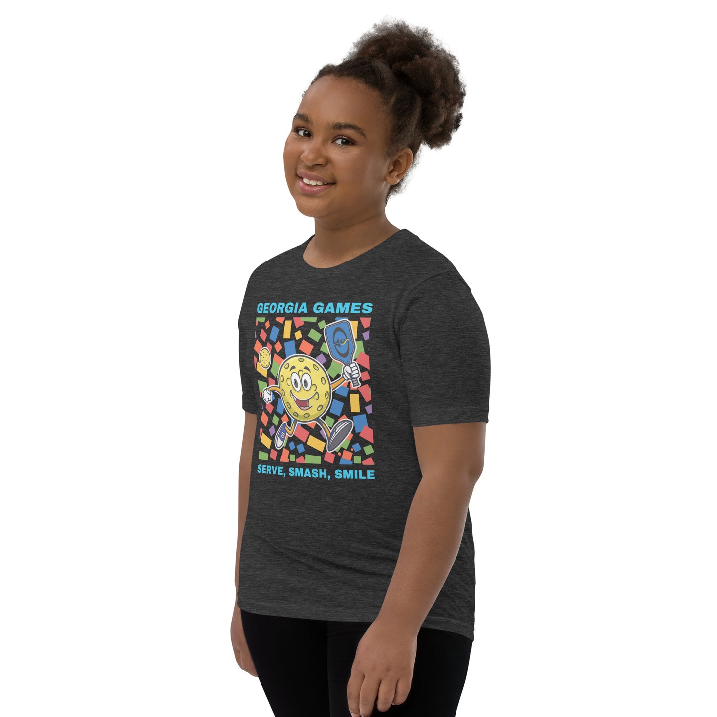 Serve, Smash, Smile Youth T-Shirt