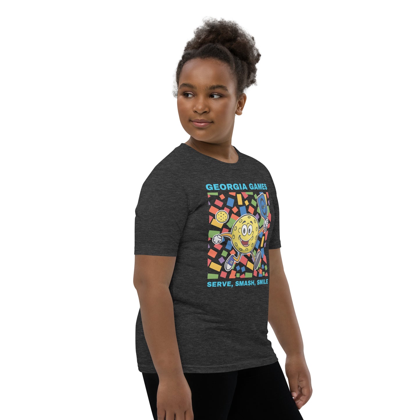 Serve, Smash, Smile Youth T-Shirt