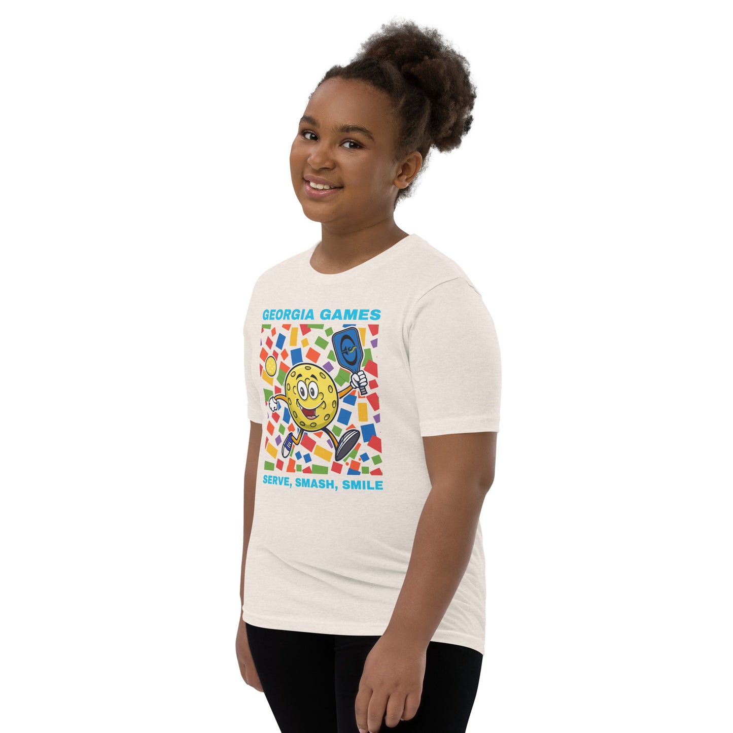 Serve, Smash, Smile Youth T-Shirt