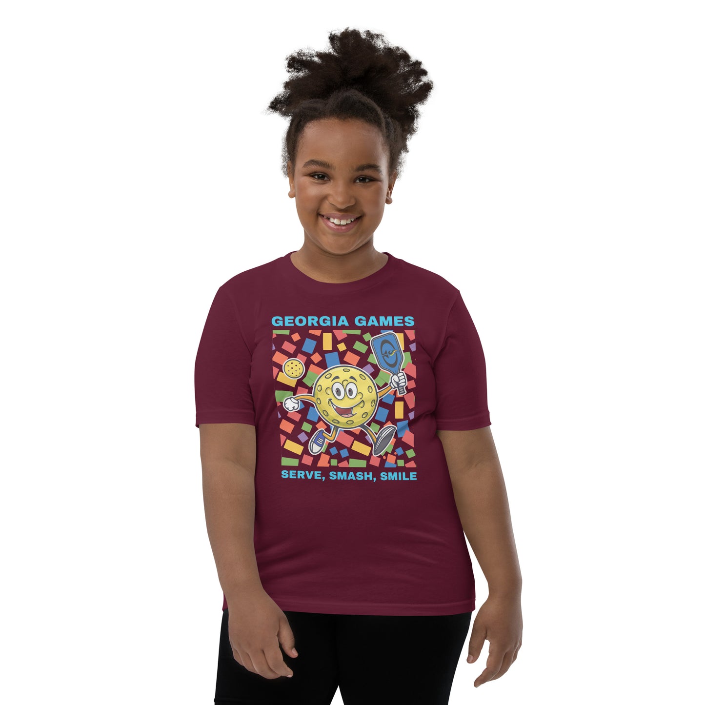 Serve, Smash, Smile Youth T-Shirt
