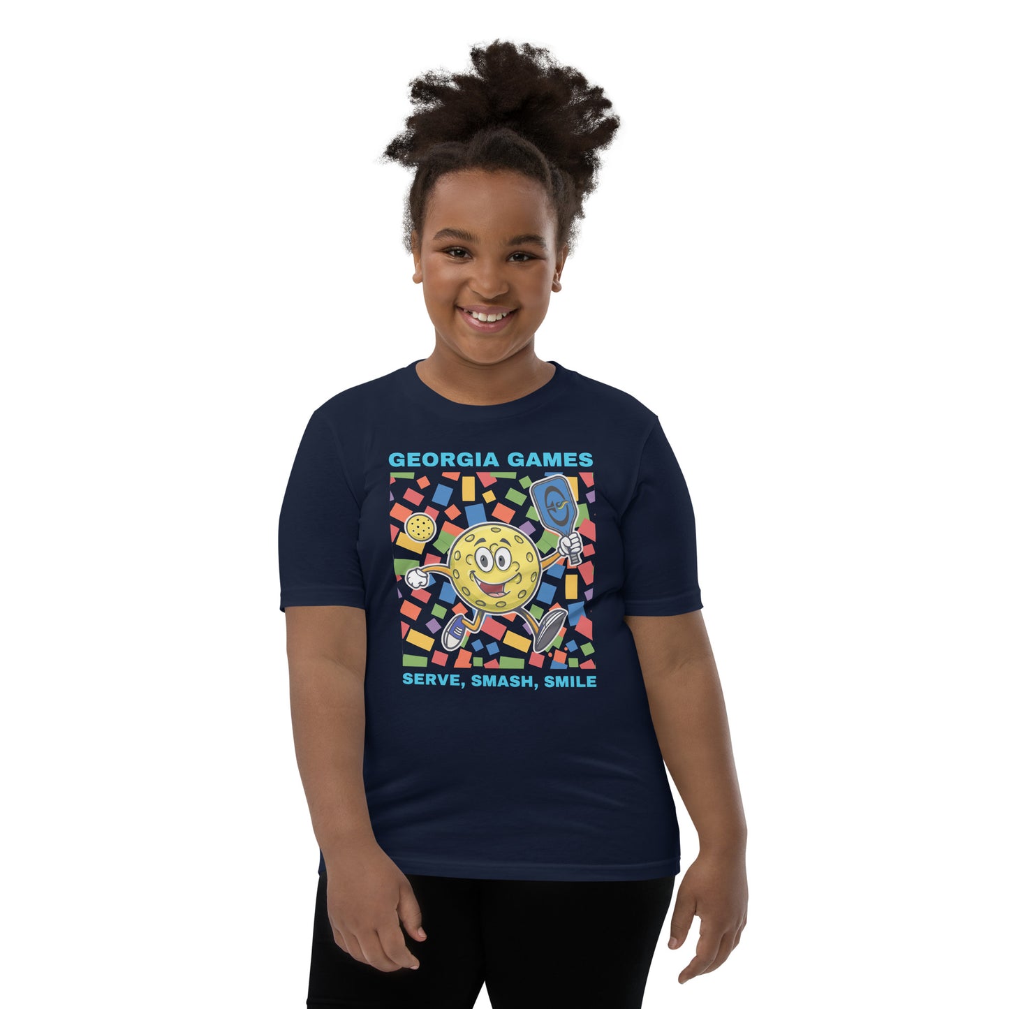 Serve, Smash, Smile Youth T-Shirt
