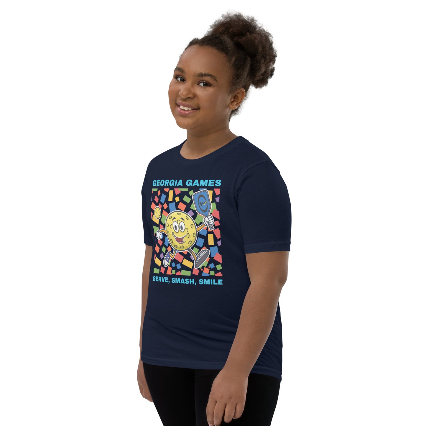 Serve, Smash, Smile Youth T-Shirt